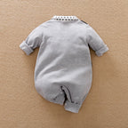 Baby Gentleman Cotton Romper Jumpsuit