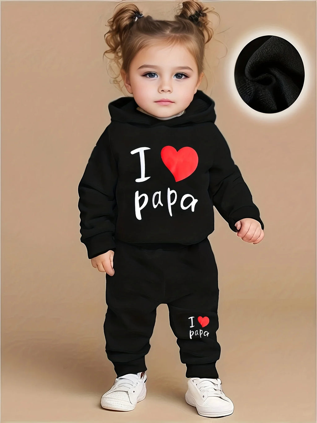 Baby Girl Fleece Hoodie & Pants