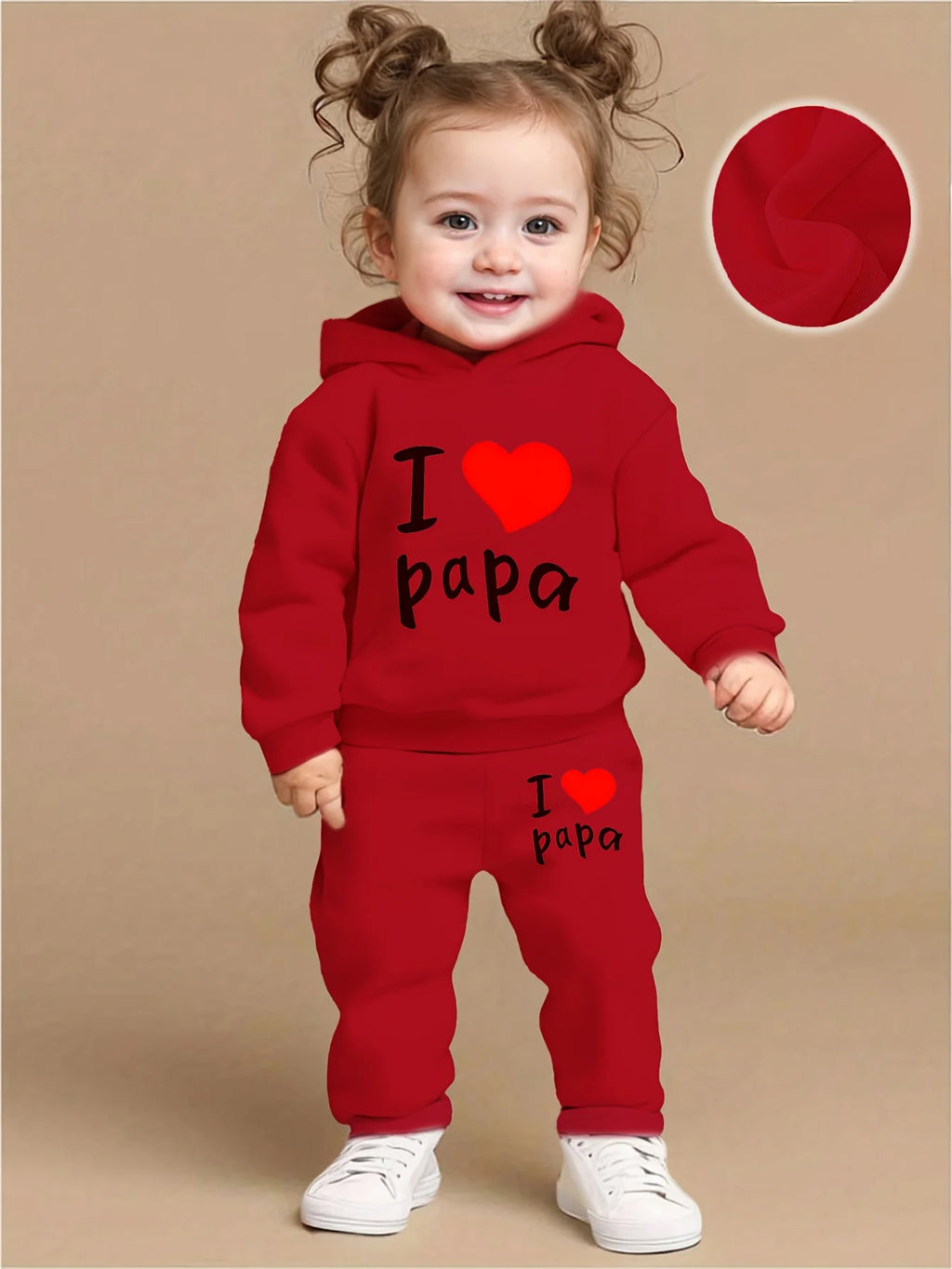 Baby Girl Fleece Hoodie & Pants