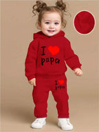 Baby Girl Fleece Hoodie & Pants