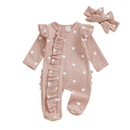 Baby Girl Valentine Ruffle Jumpsuit