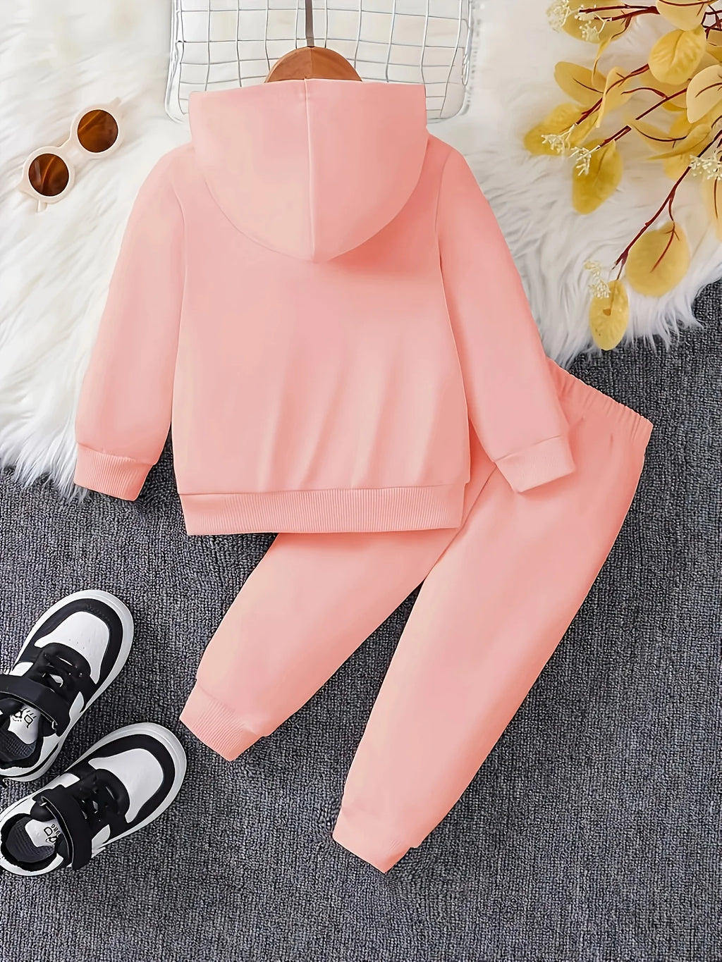 Baby Girl Fleece Hoodie & Pants