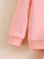 Baby Girl Fleece Hoodie & Pants