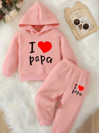 Baby Girl Fleece Hoodie & Pants